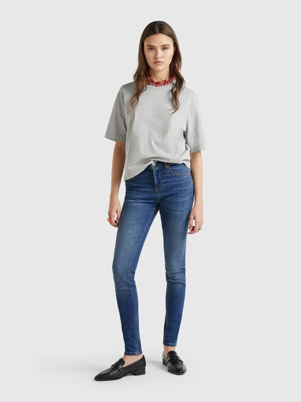 Vaqueros push-up de corte pitillo Mujer
