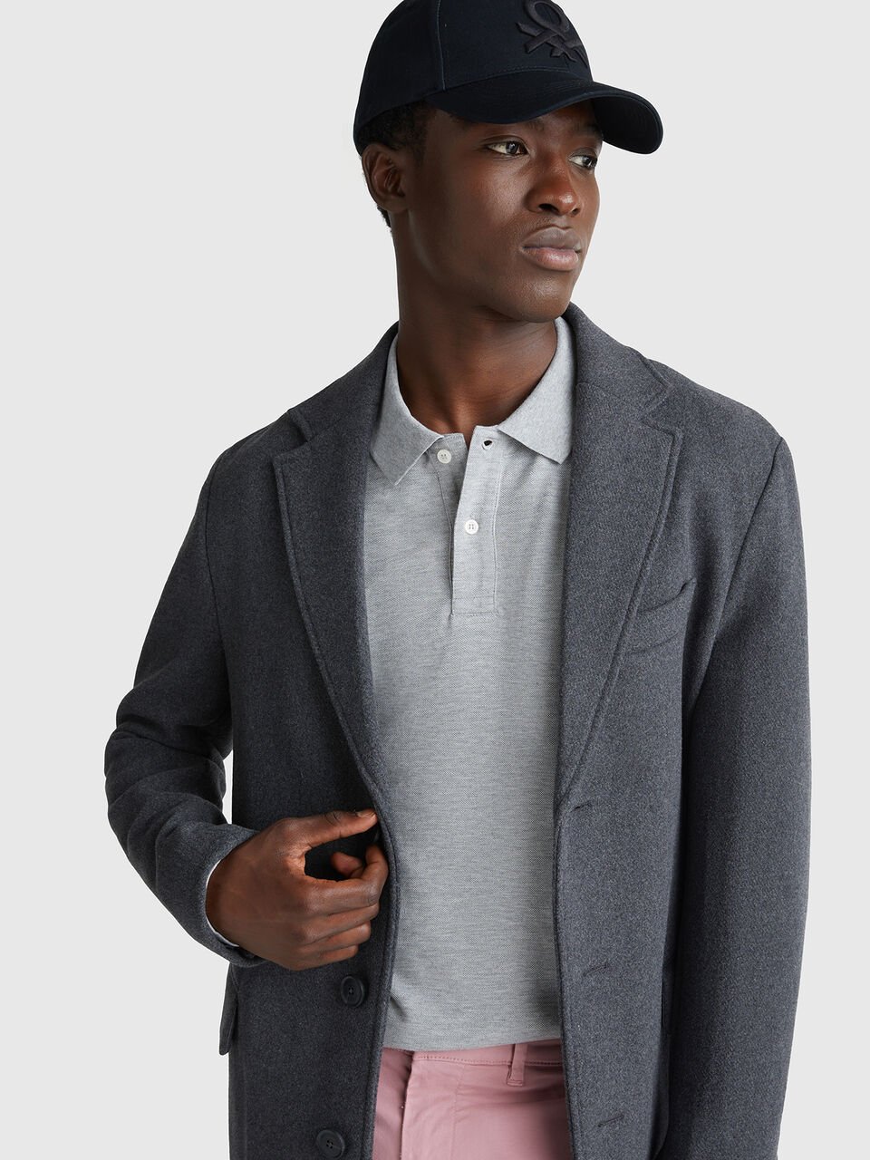 L/S POLO SHIRT Hombre image number null