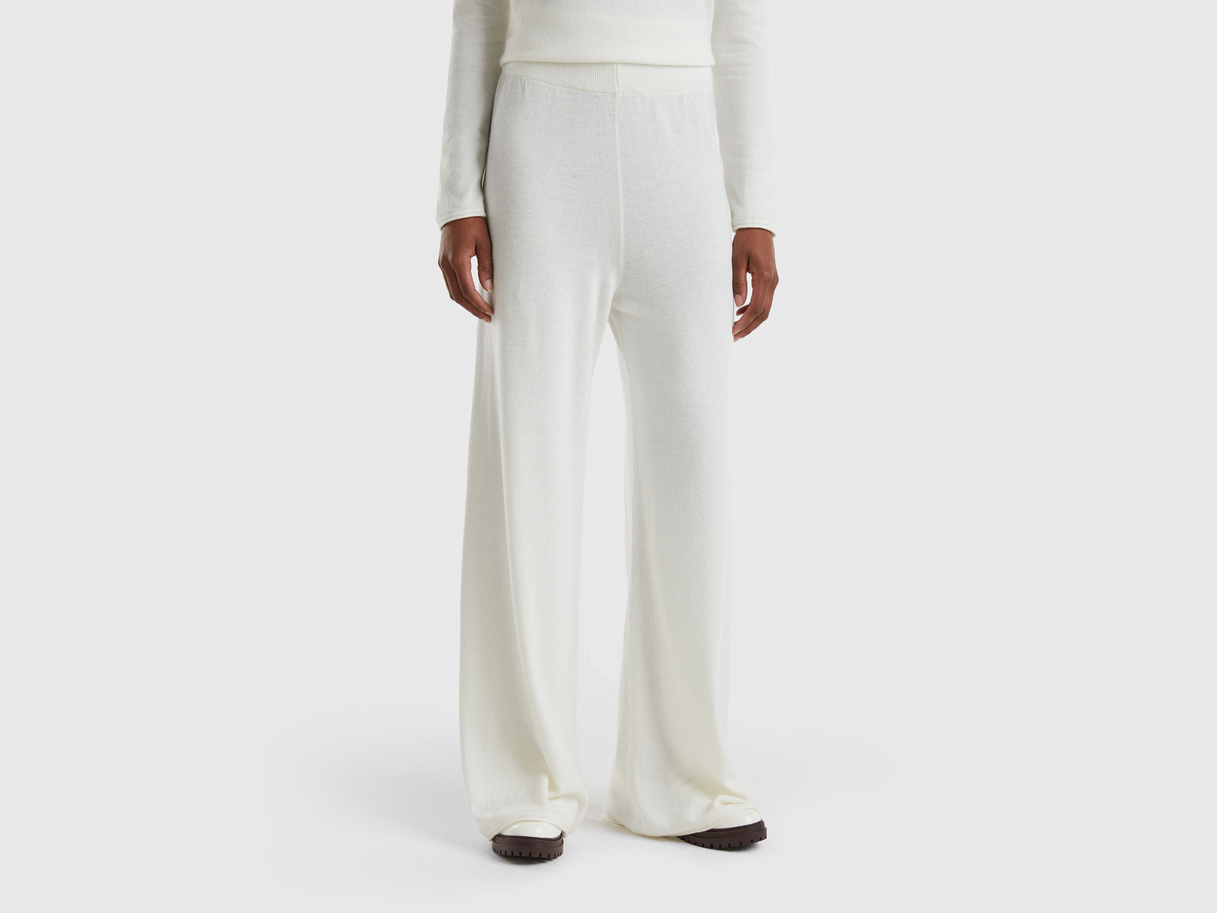 Pantaloni lana new arrivals benetton