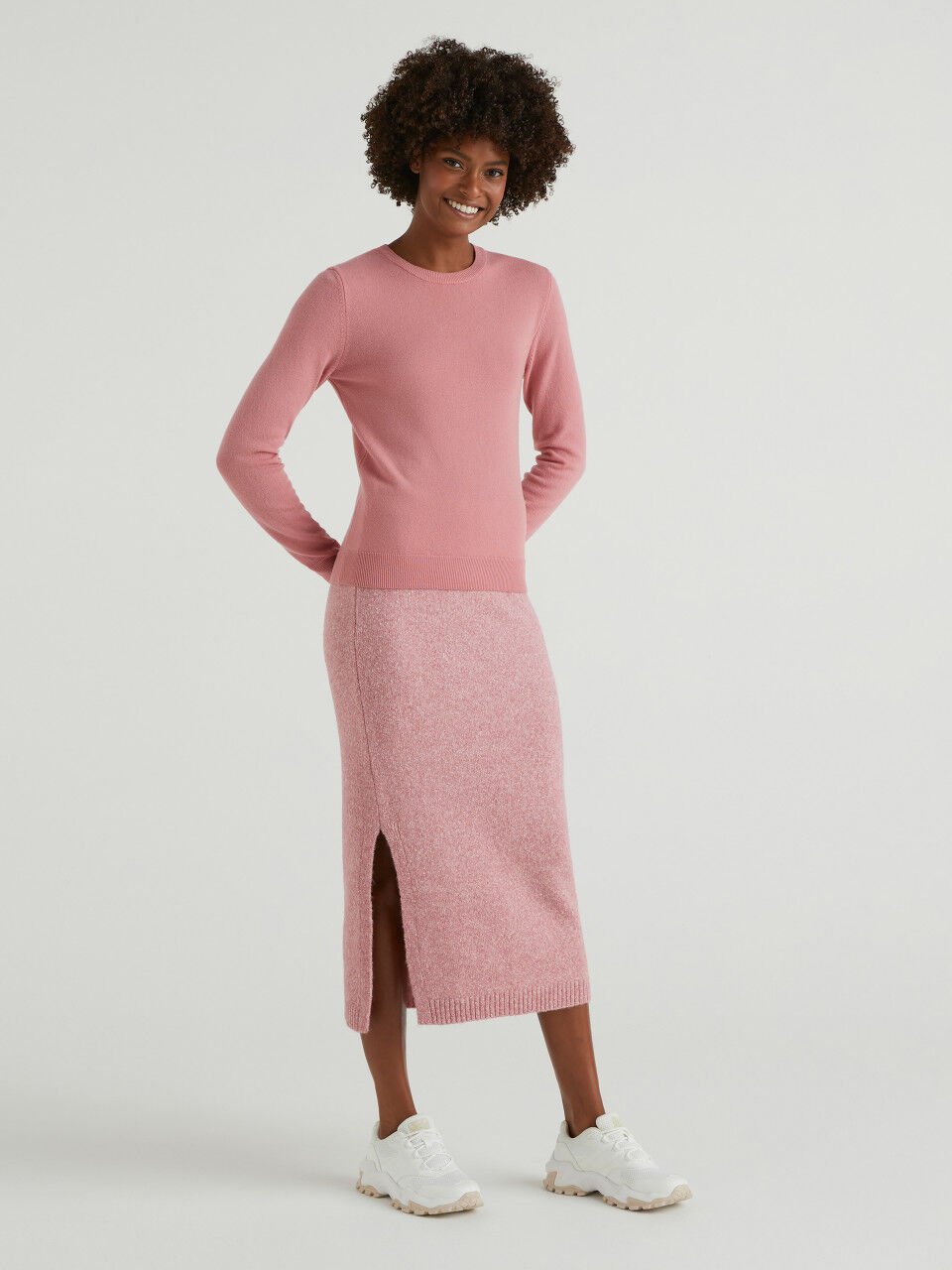 Midi and Pencil Skirt New Collection 2024 Benetton