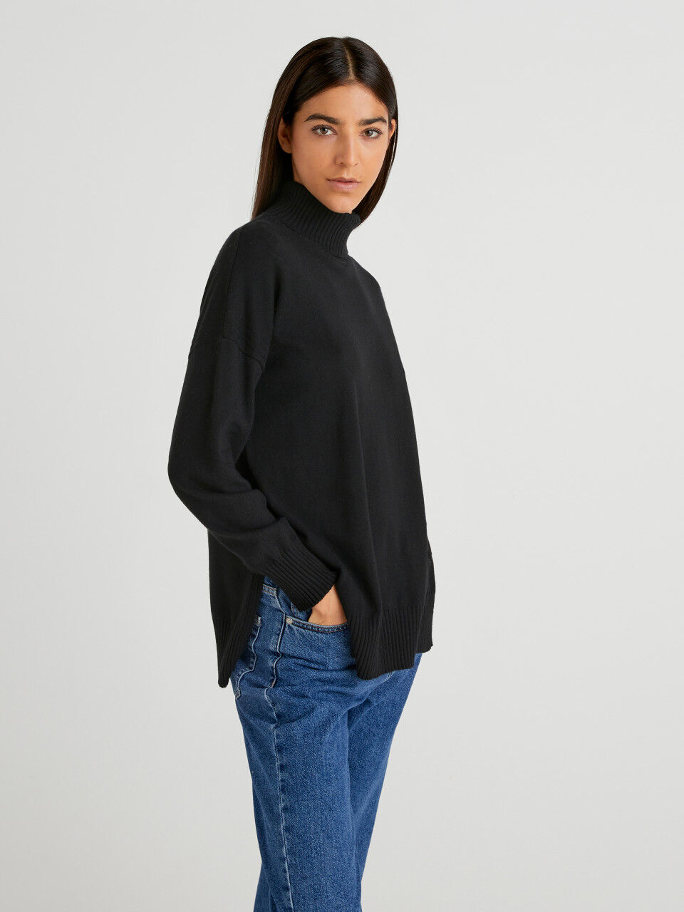 Oversized Sweaters New Collection 2024 Benetton