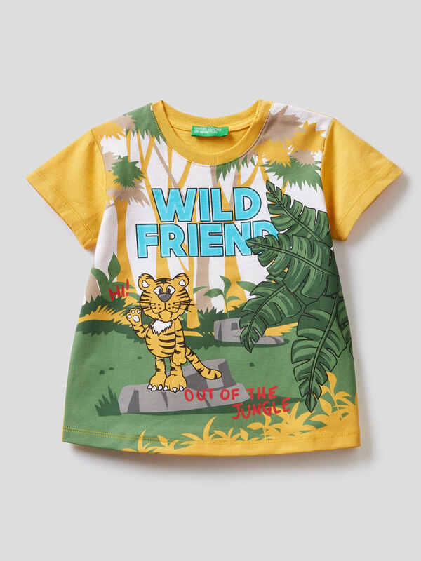T-shirt with maxi print Junior Boy