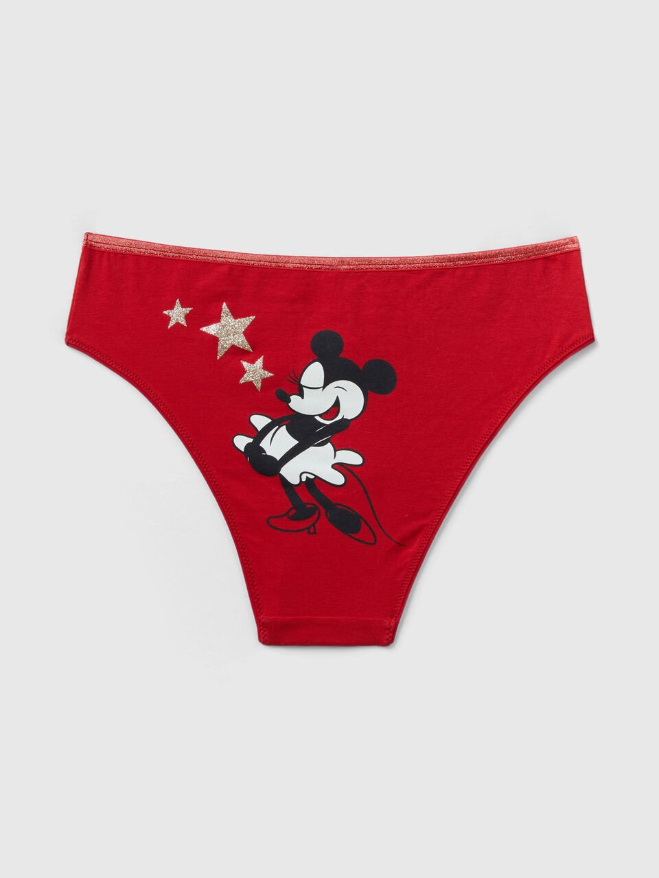 Red Minnie underwear with glitter - Red