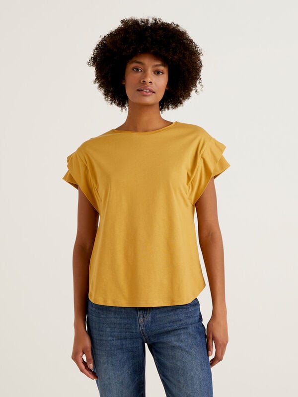 Camiseta holgada de algodón orgánico Mujer