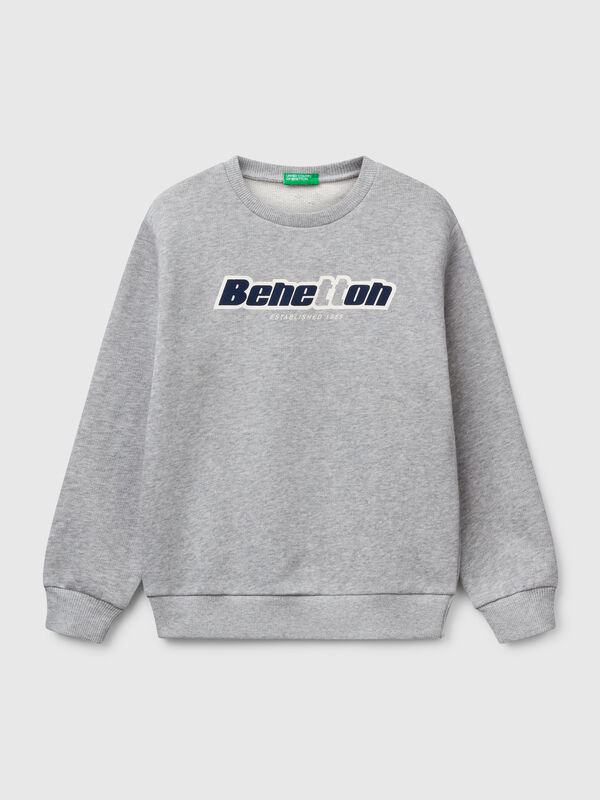 Sudadera de 100 % algodón con estampado Niño
