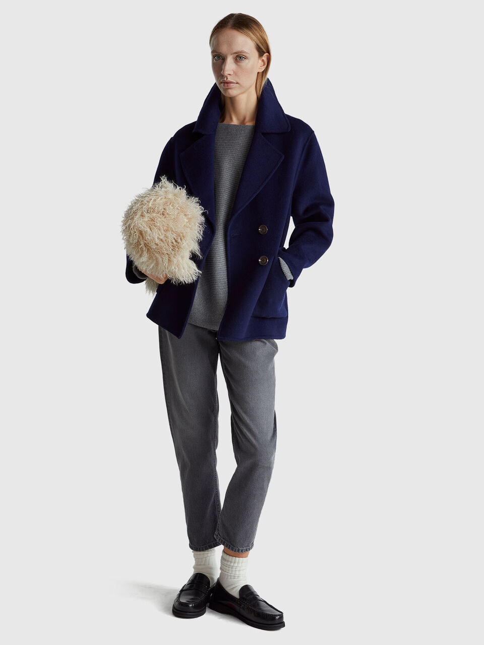 BOAT-NECK SWEAT.L/S Women image number null