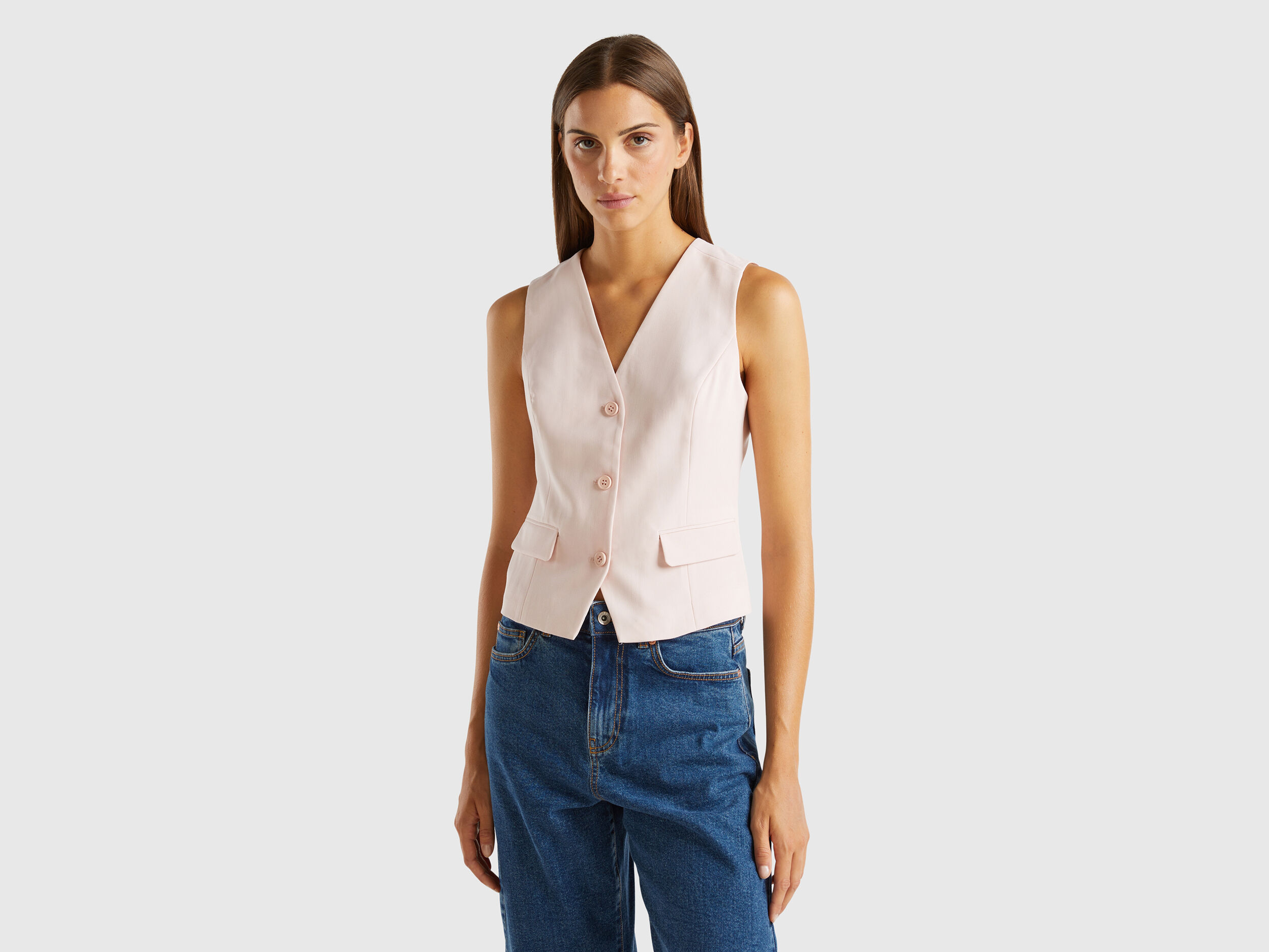 Sleeveless vest women on sale