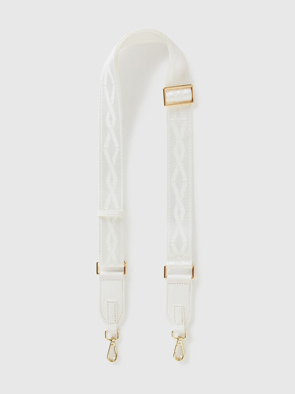 Jacquard shoulder strap for bags Women