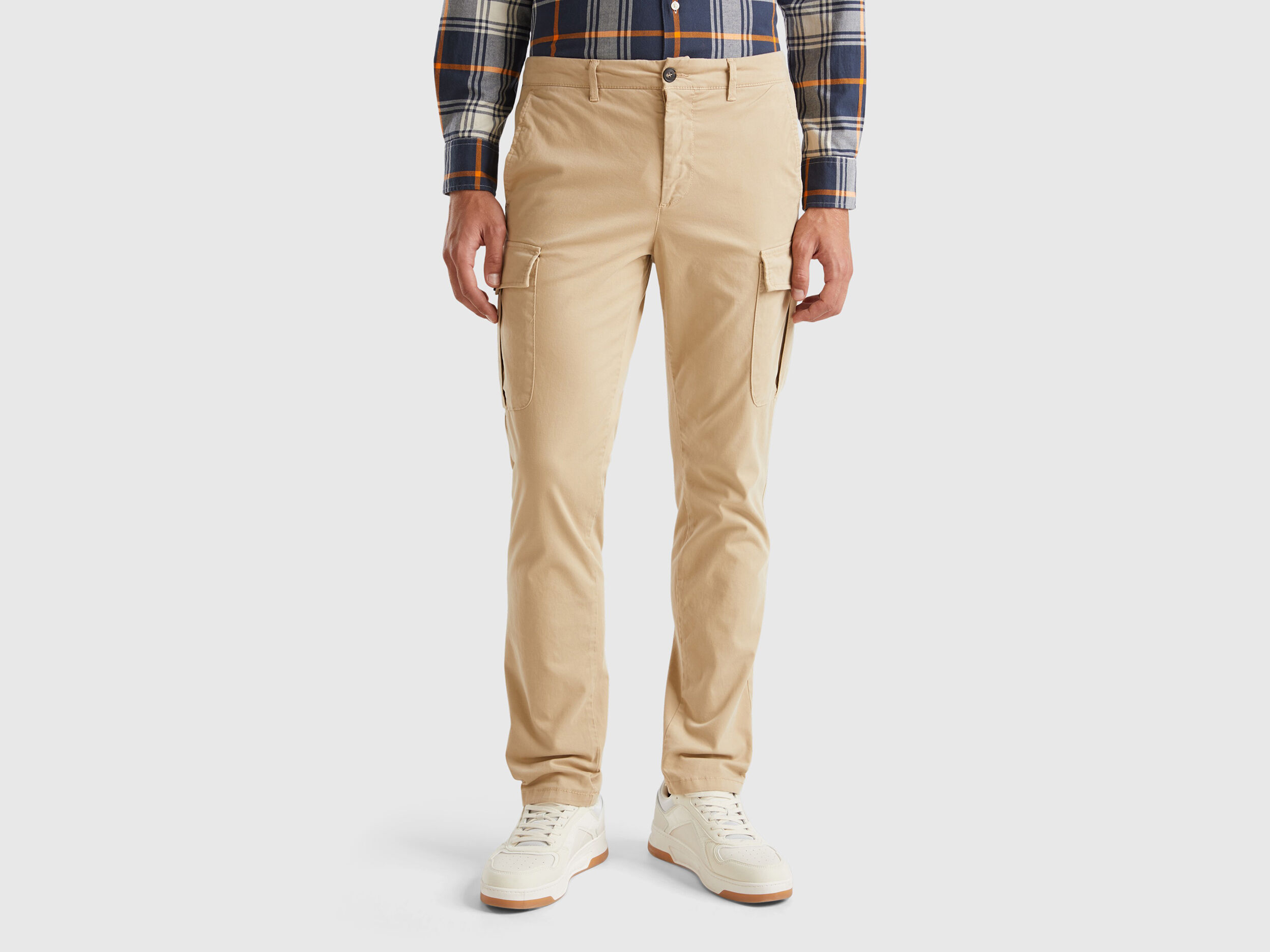 Benetton cargo pants discount
