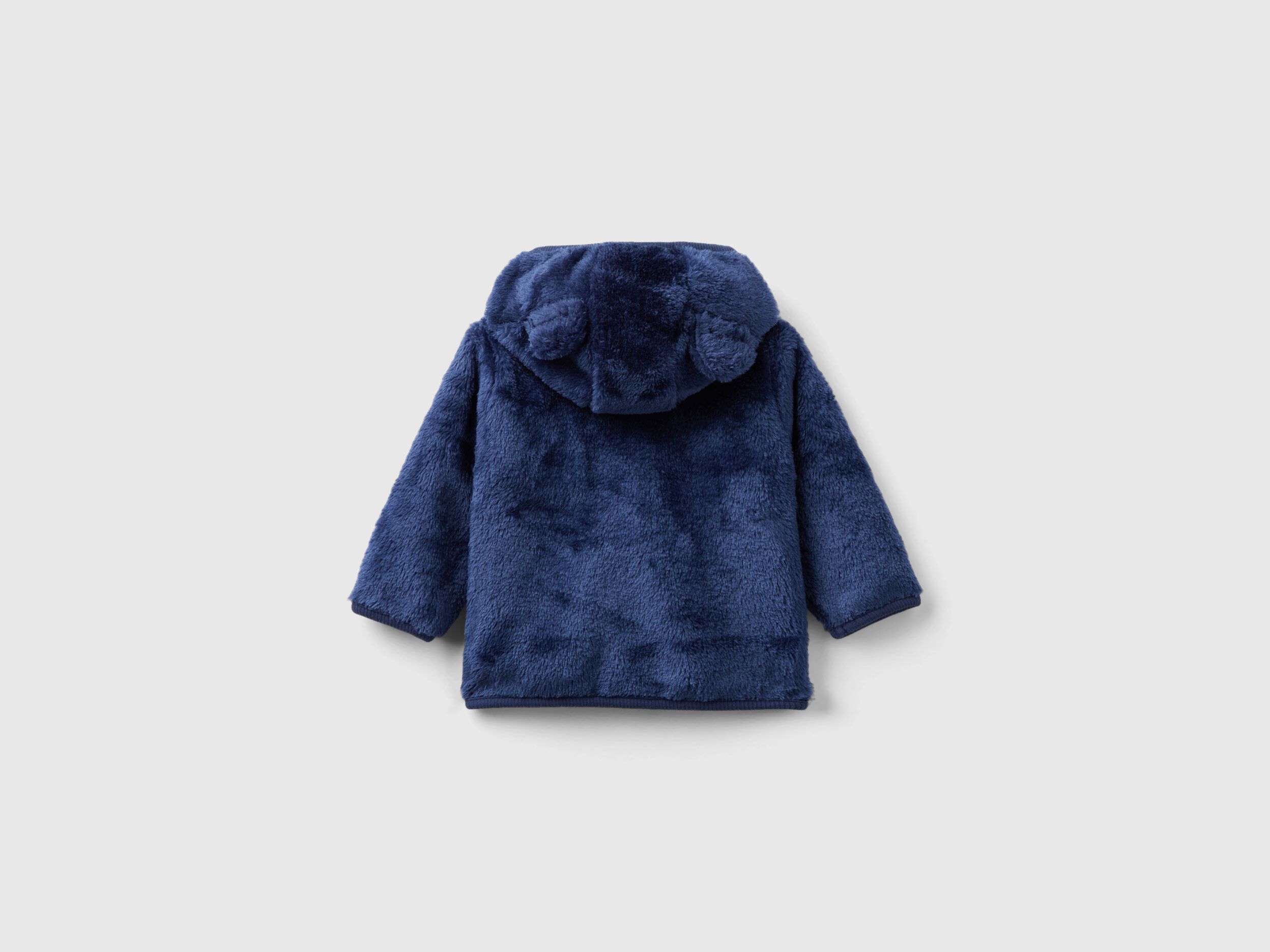 Zara faux fur on sale sweatshirt