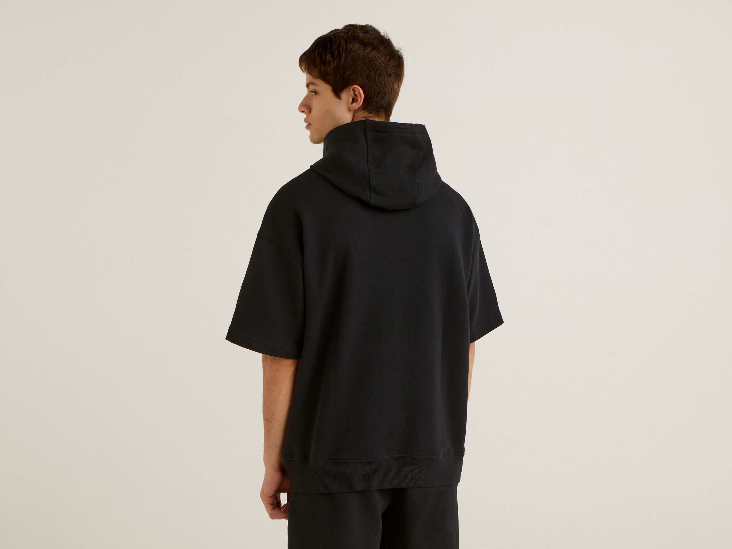 Oversized short sleeve store hoodie