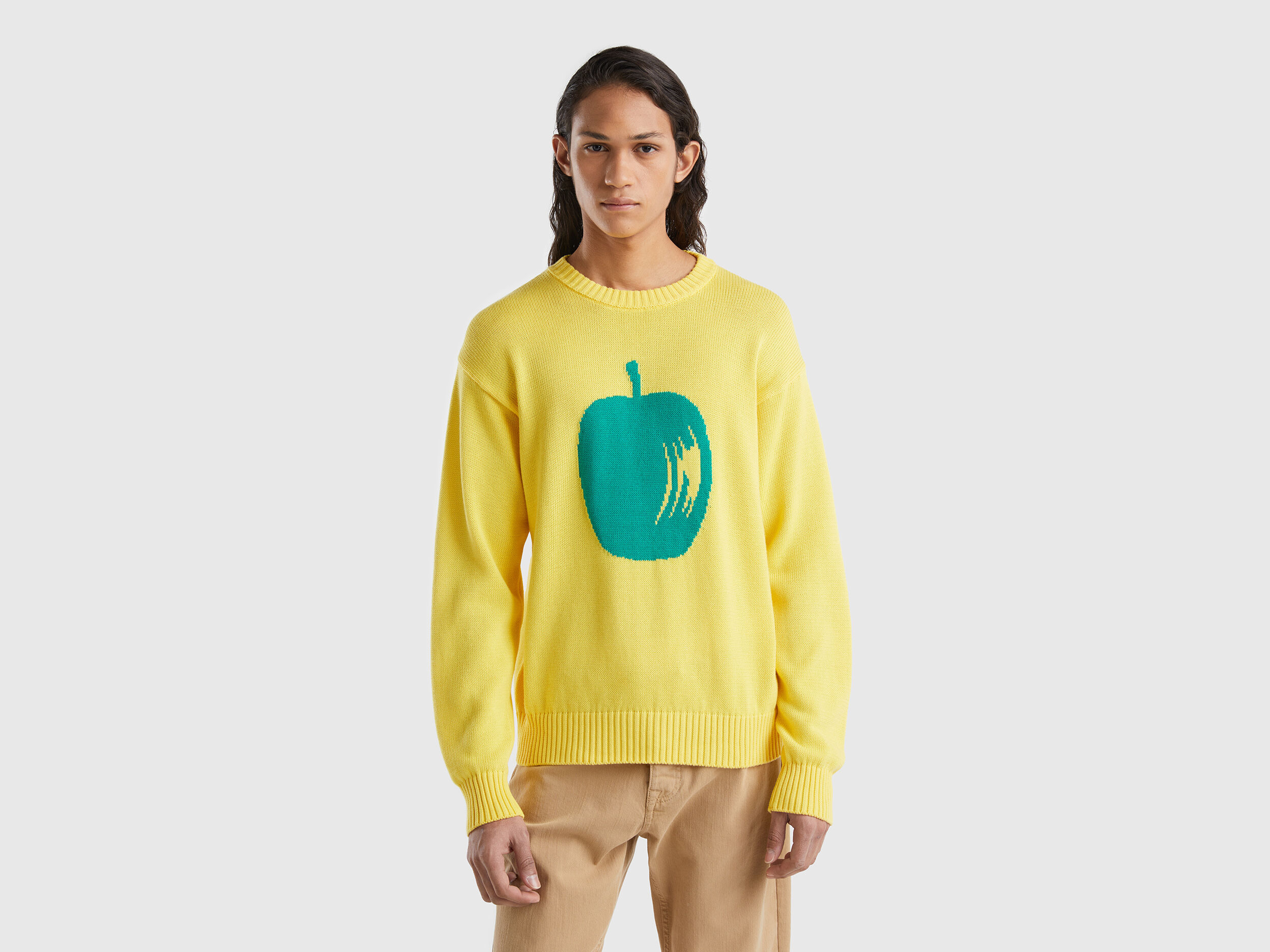 Yellow apple top sweaters