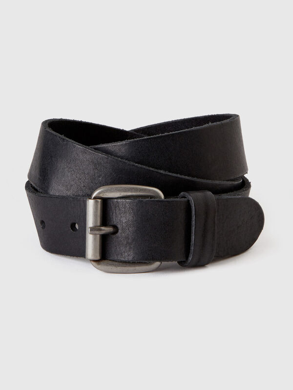 Genuine leather belt Men