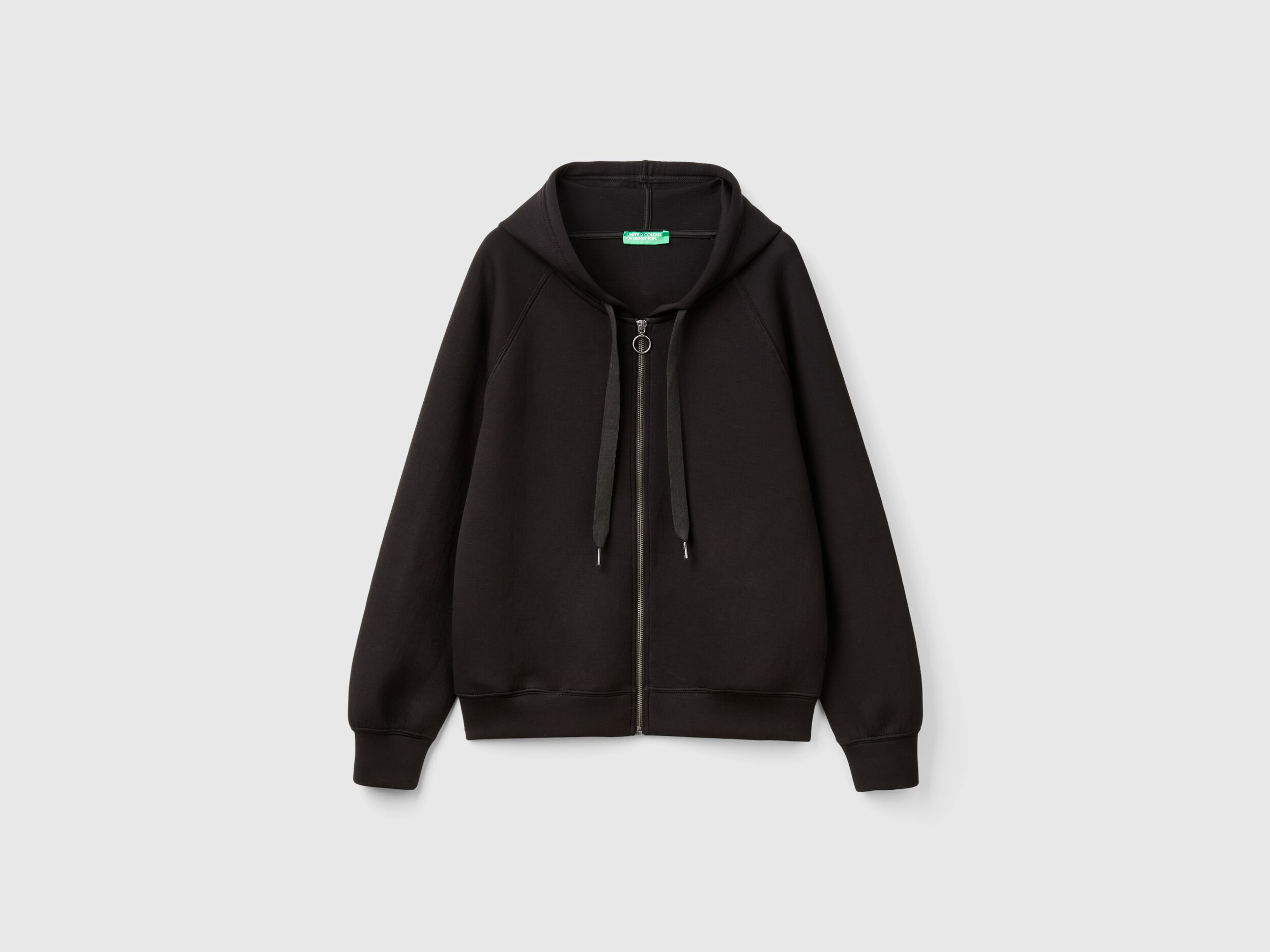 Black zip up hoodie womens store
