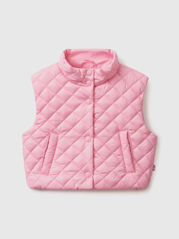 Boxy fit quilted vest Junior Girl