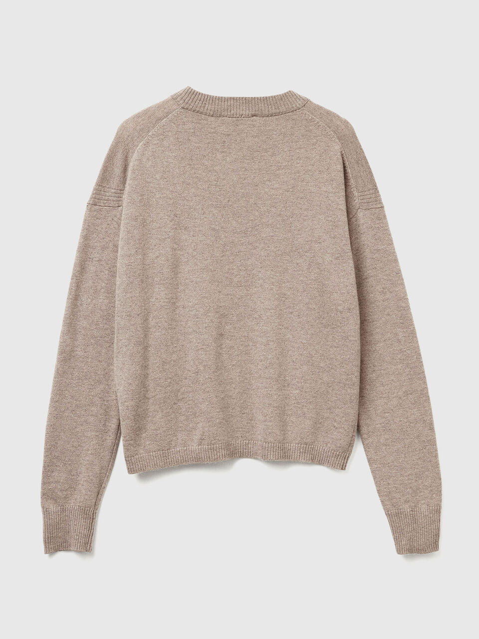 V NECK SWEATER L/S Women image number 2
