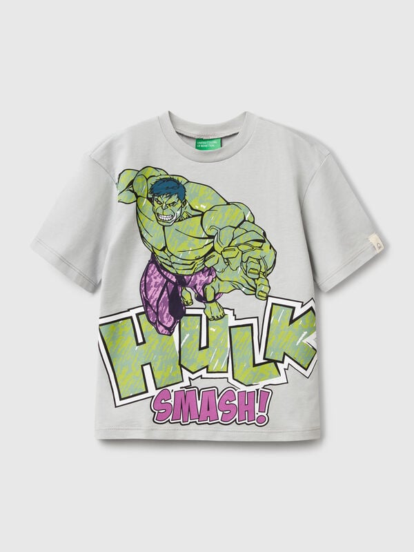 Camiseta Marvel Hulk de algodón Niño