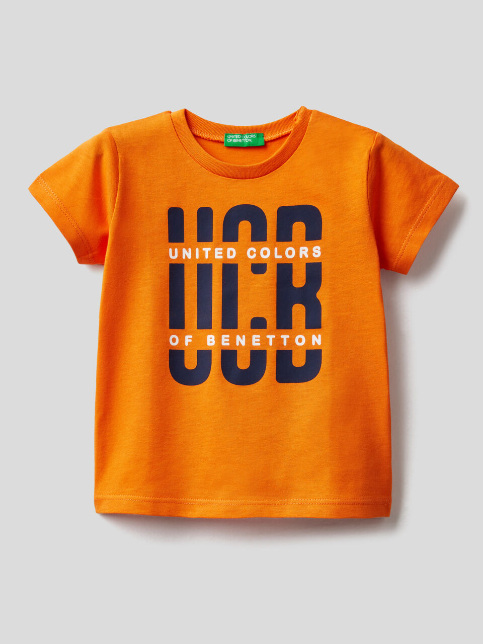 Organic cotton t-shirt with print image number 1
