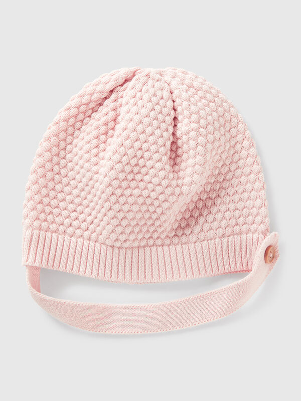 Gorro tejido 100% algodón Recién nacidos