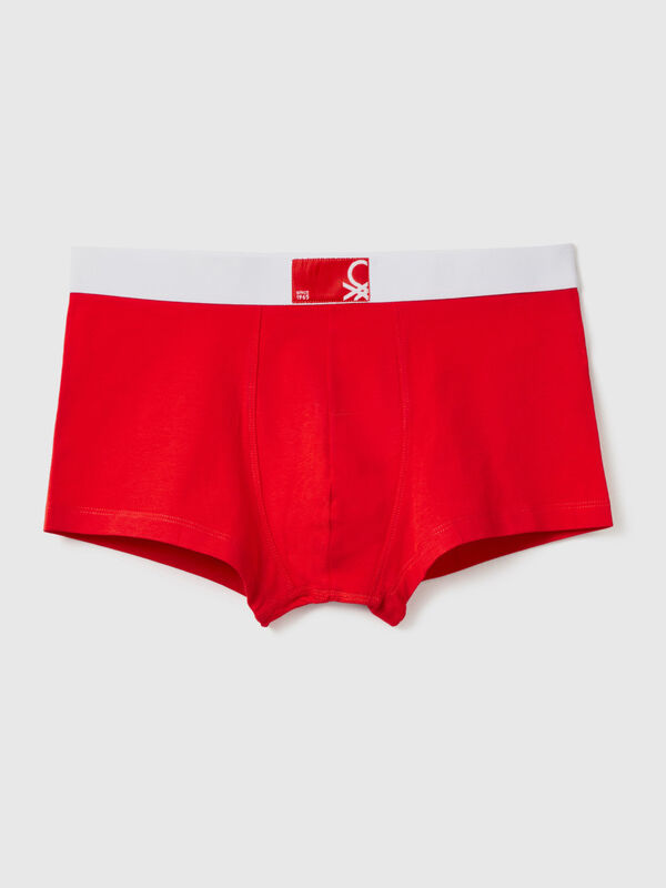 Red Mens Stretch Tanga Briefs Underwear Underpants 