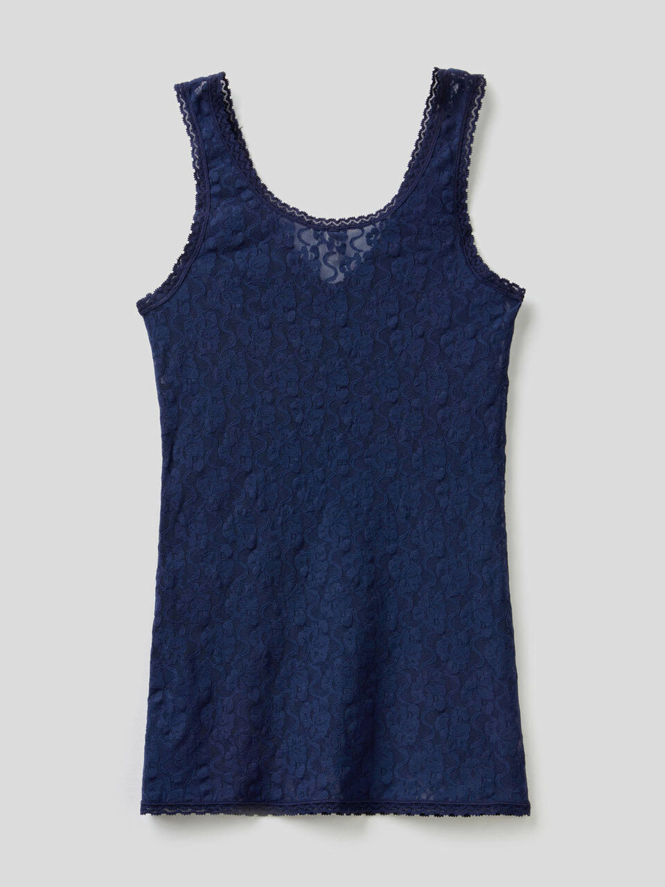 Stretch lace tank top image number 2