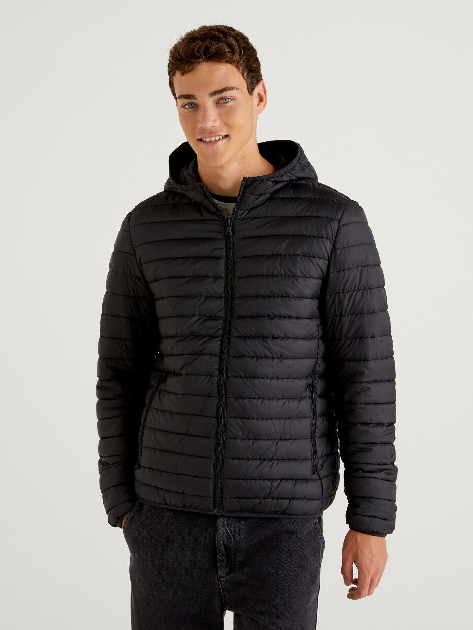 Benetton half jacket outlet