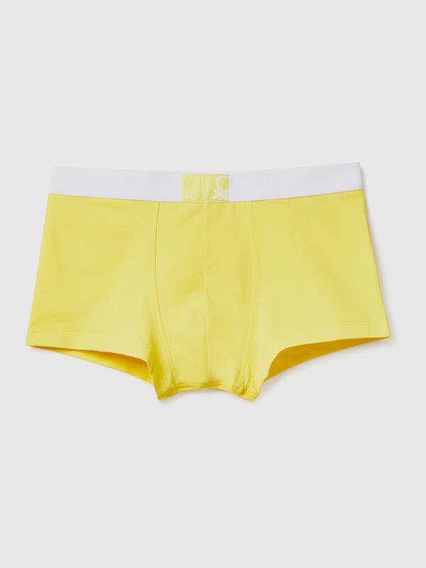 MEN'S SMOOTH BOXERS YELLOW FLUORESCENT