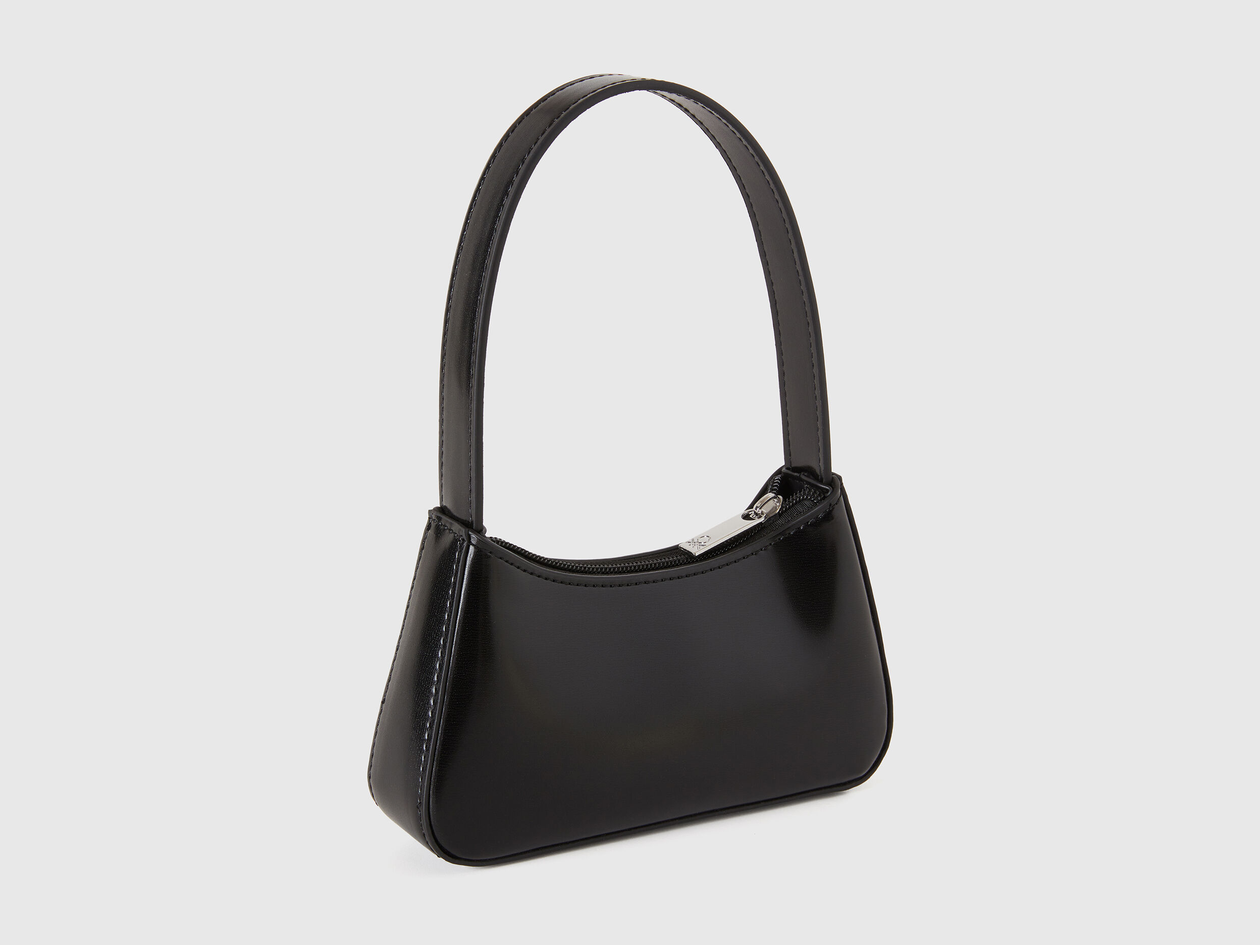 リアル handbag Glossy - Benetton | Black キャリーバッグ・スリング