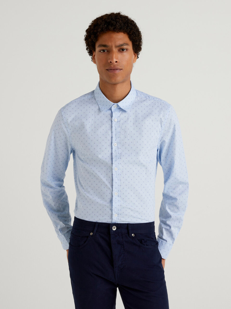 Camisas benetton hombre best sale