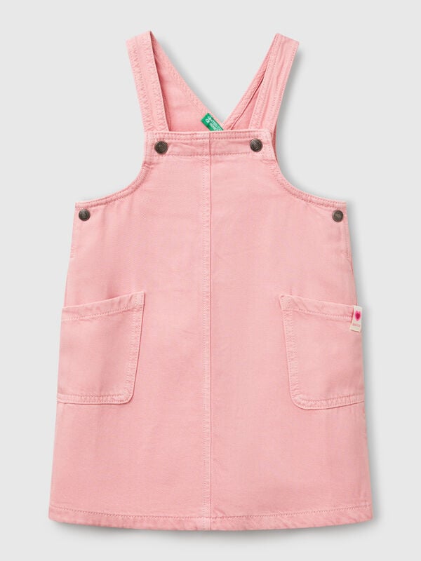 Flowy dungaree dress Junior Girl