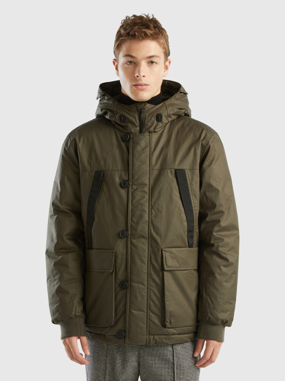 Trench shop benetton uomo