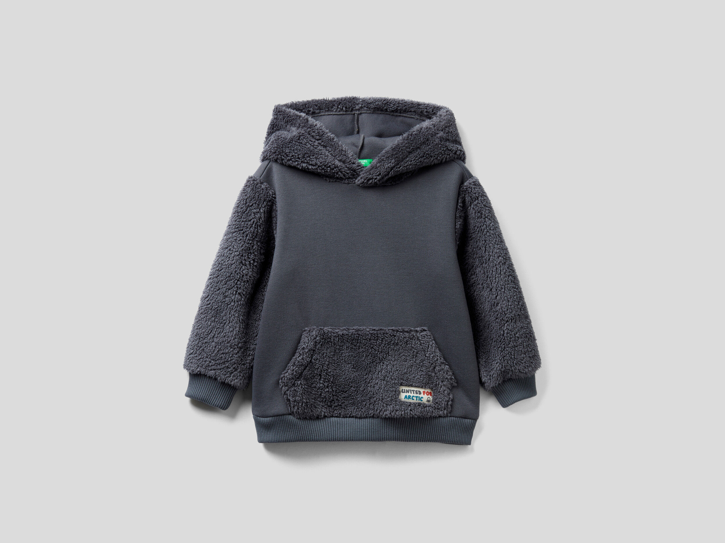Fur lined hoodie online