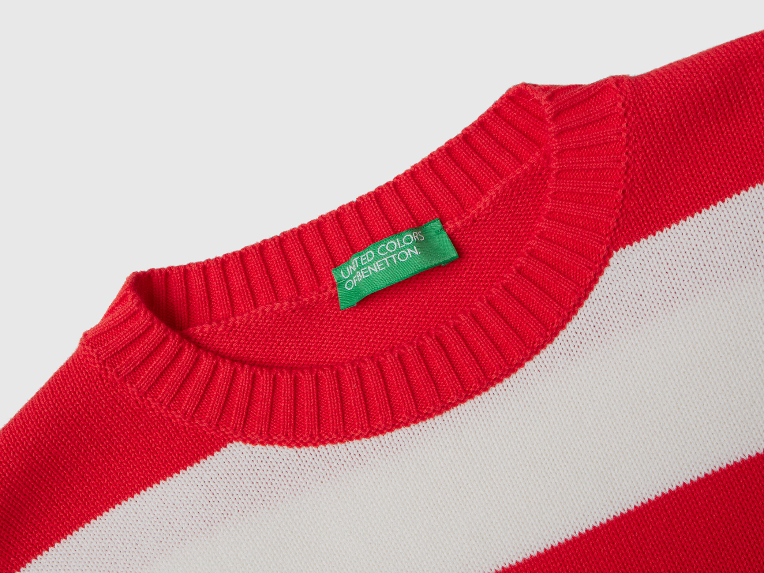 Green red hot sale striped sweater