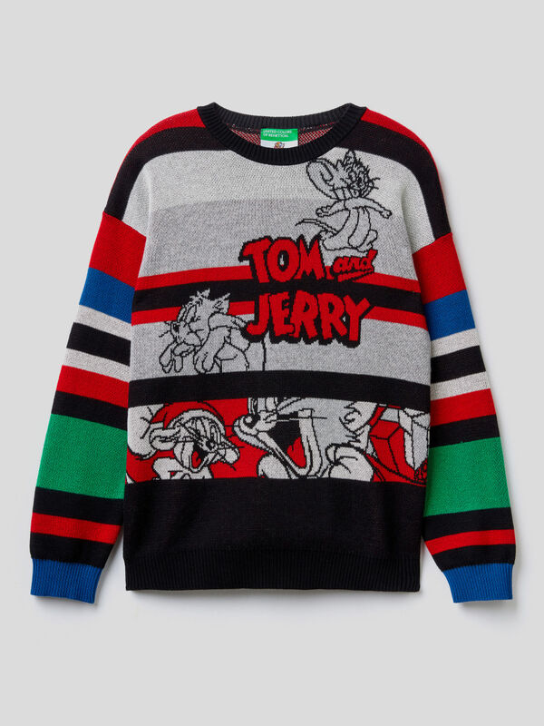 Tom & Jerry striped sweater Junior Boy