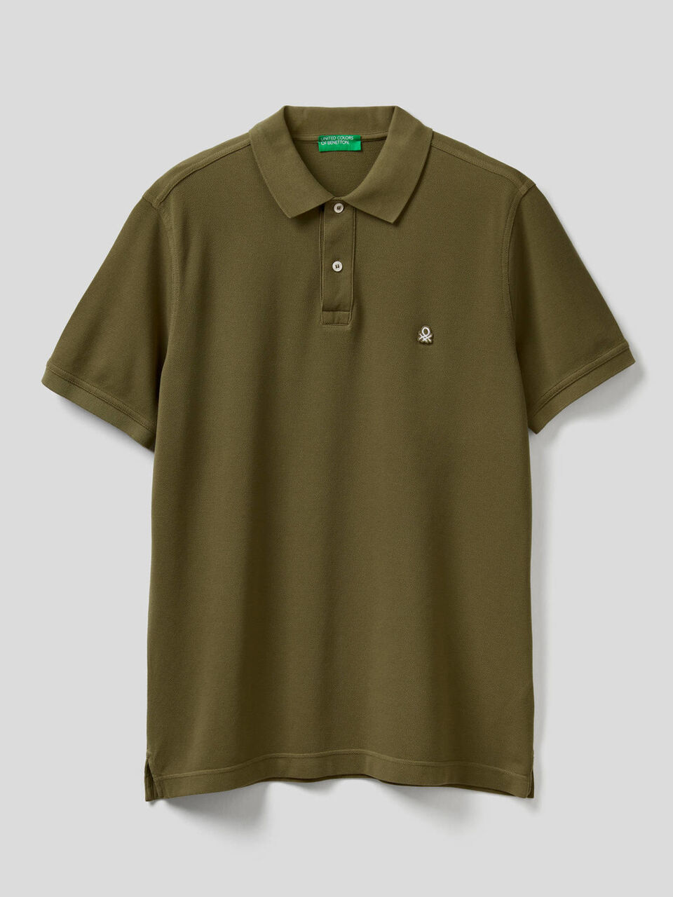 Polo de manga corta de 100 % algodón image number 1