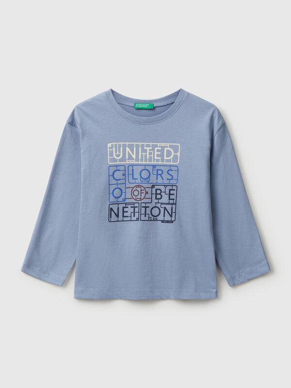 T-shirt with logo print Junior Boy