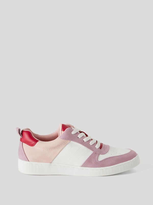Sneakers in recycled fabric Women