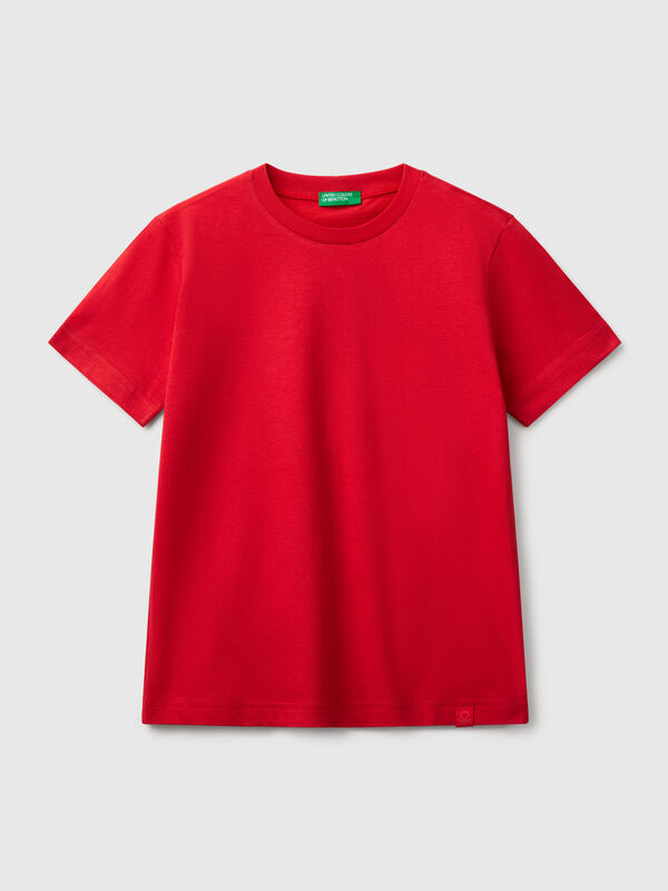Camiseta de algodón de manga corta Niño