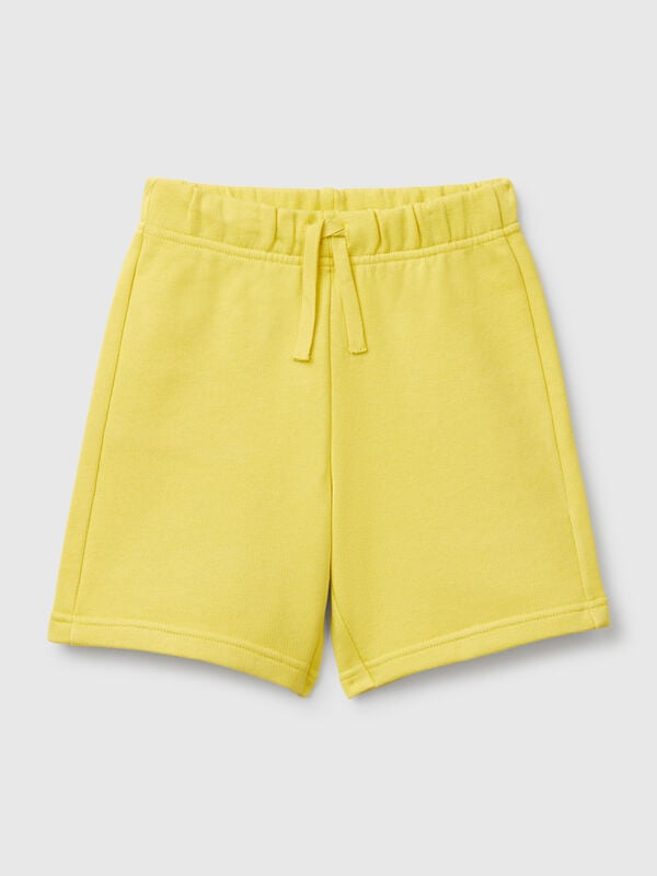 Bermudas de felpa de algodón Niño