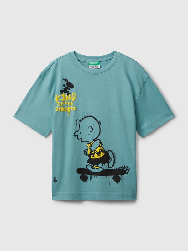 ©Peanuts graffiti print t-shirt  Junior Boy