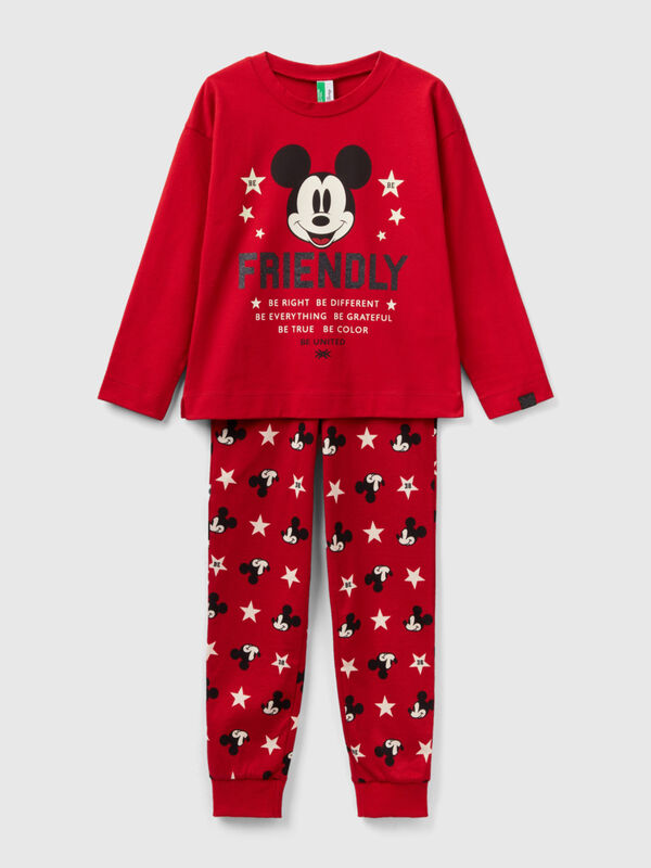 Pijama rojo de Mickey Mouse