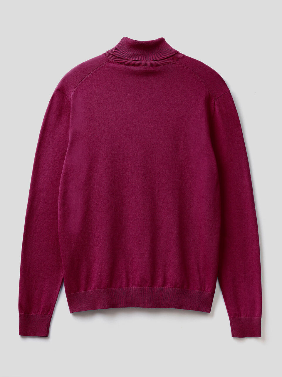 Turtleneck in lightweight cotton blend image number 2