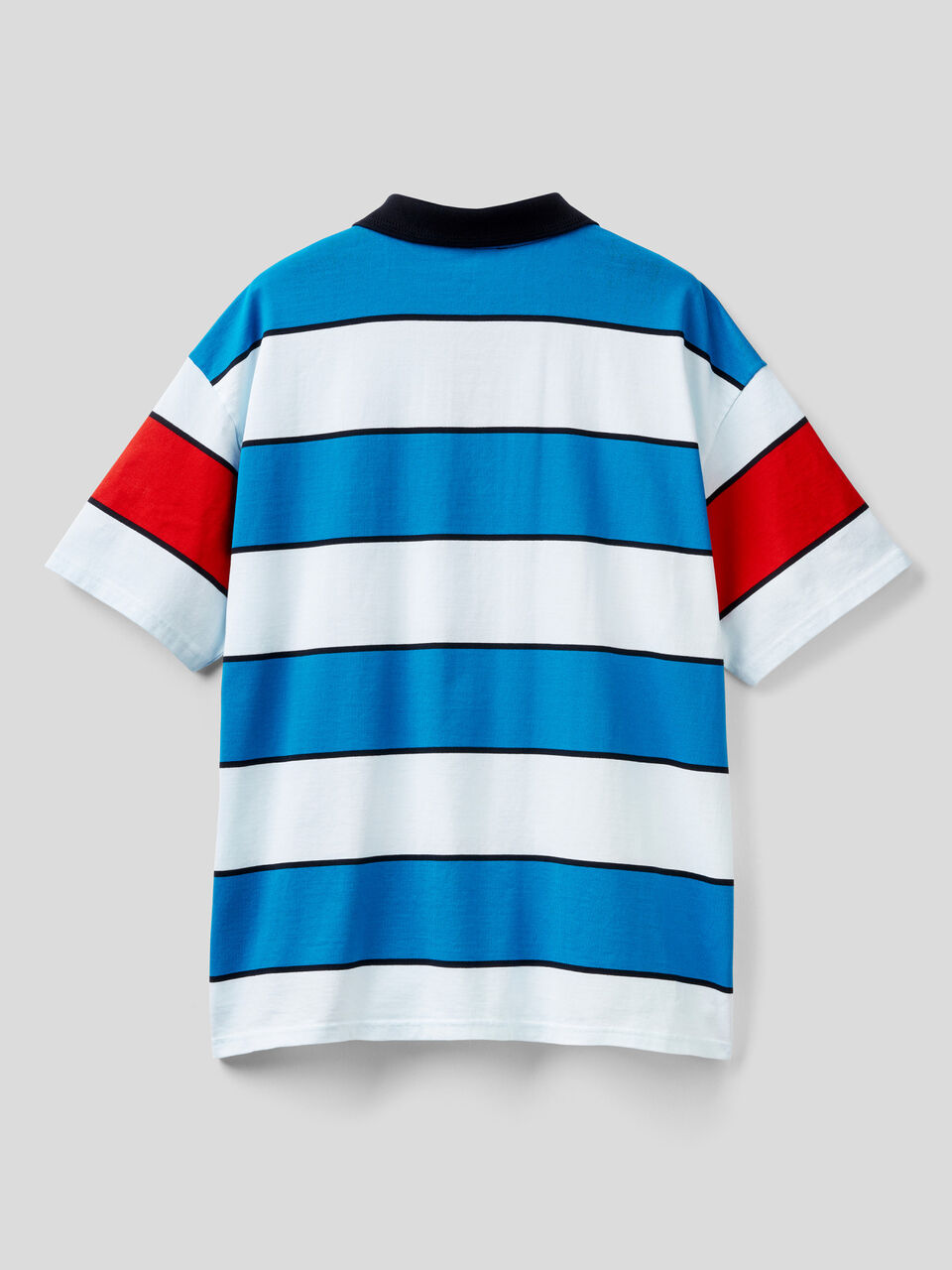 Polo de rayas de 100 % algodón image number 2