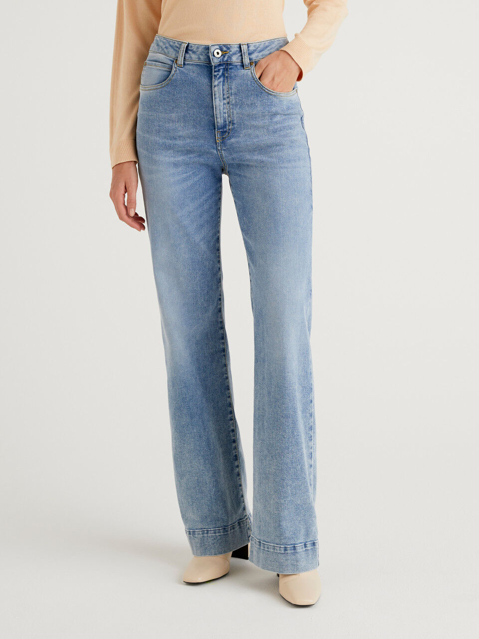 Pantalones vaqueros hotsell benetton mujer