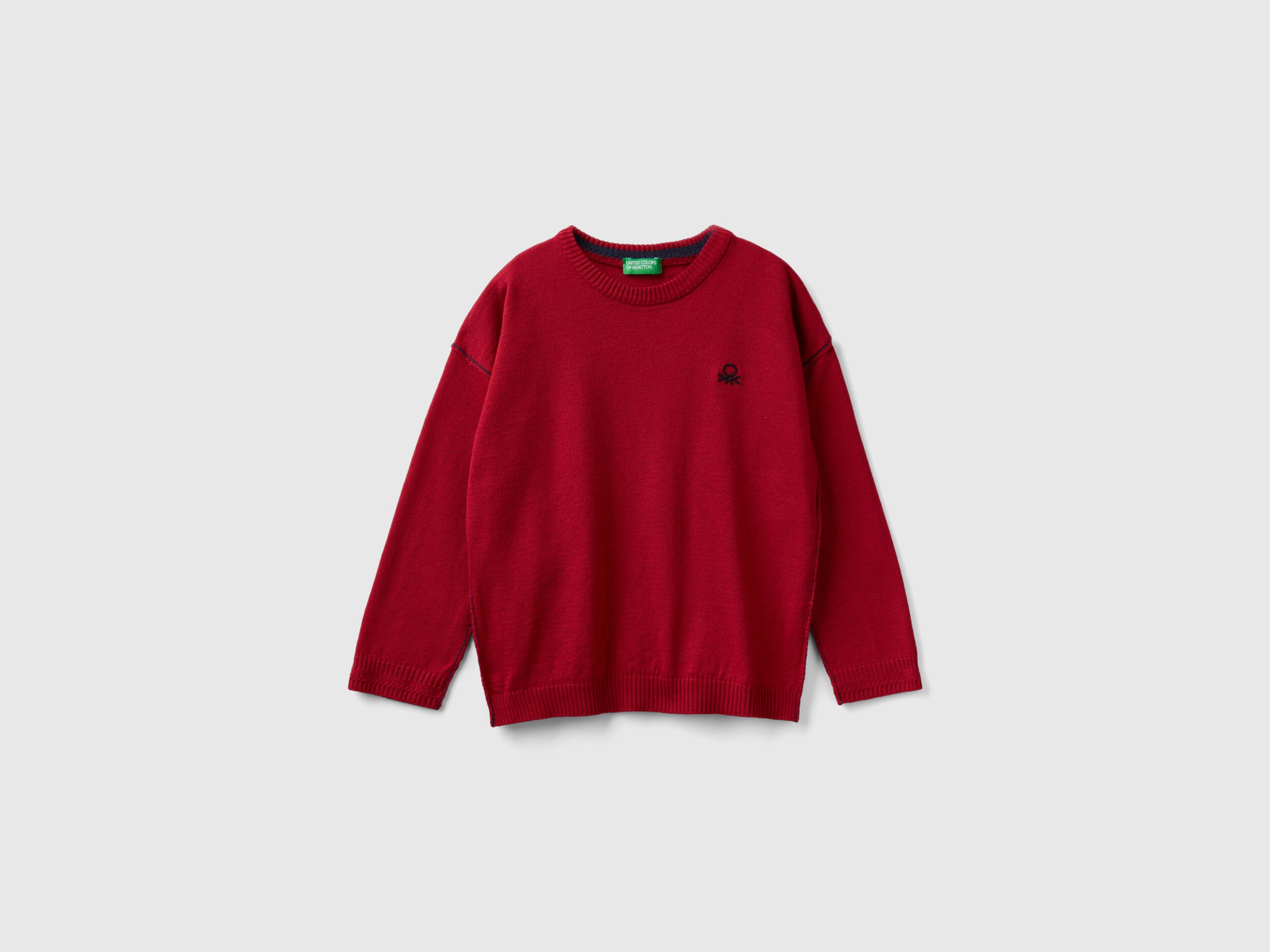 Kid Boys Sweaters and Knitwear New Collection 2024 Benetton