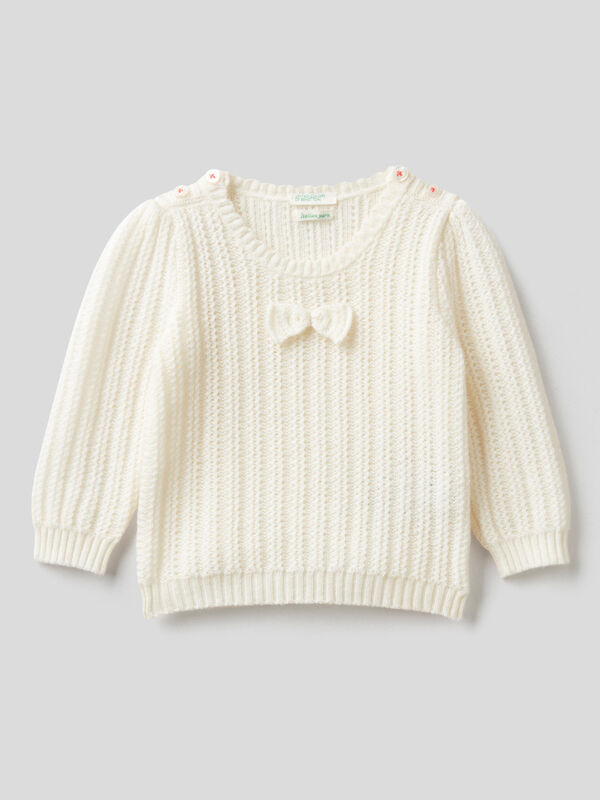Checked Jacquard-Knit Recycled Wool-Blend Sweater
