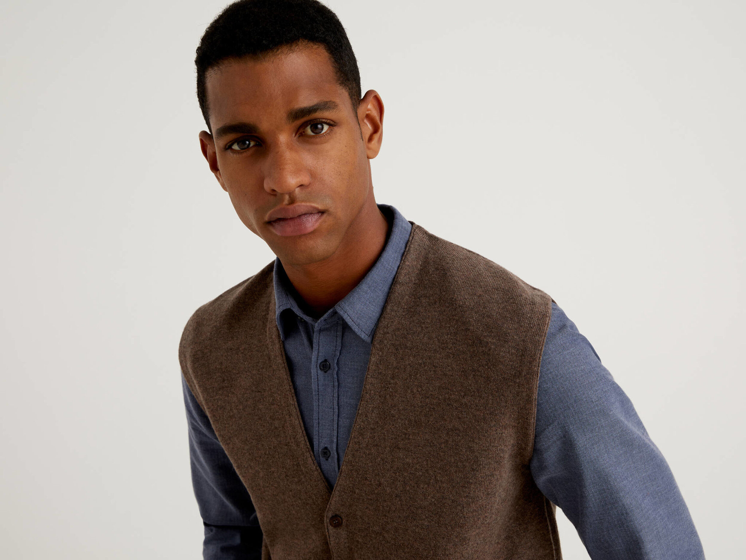 Merino online wool vest