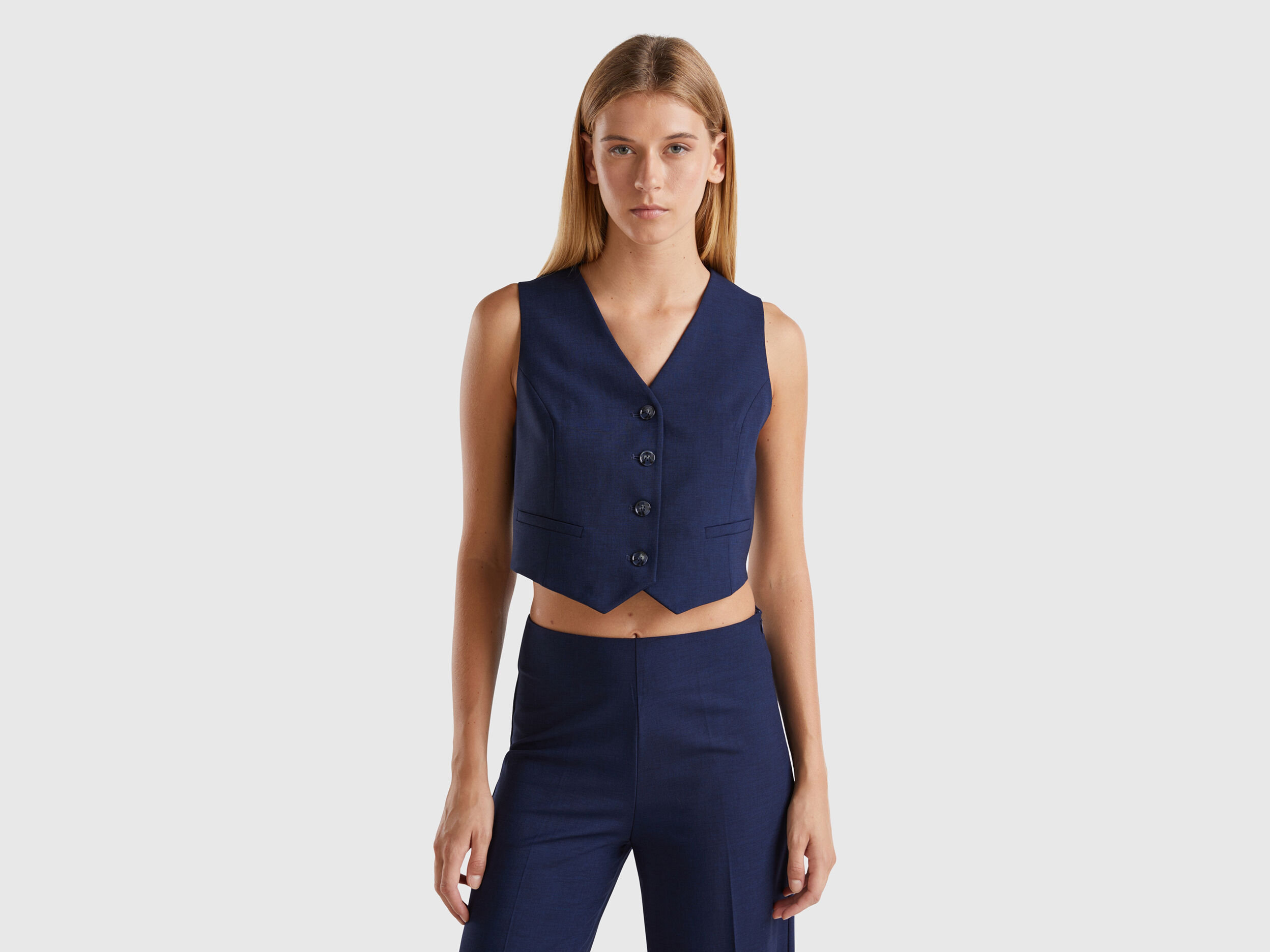Women s Vests Sleeveless Jackets New Collection 2024 Benetton