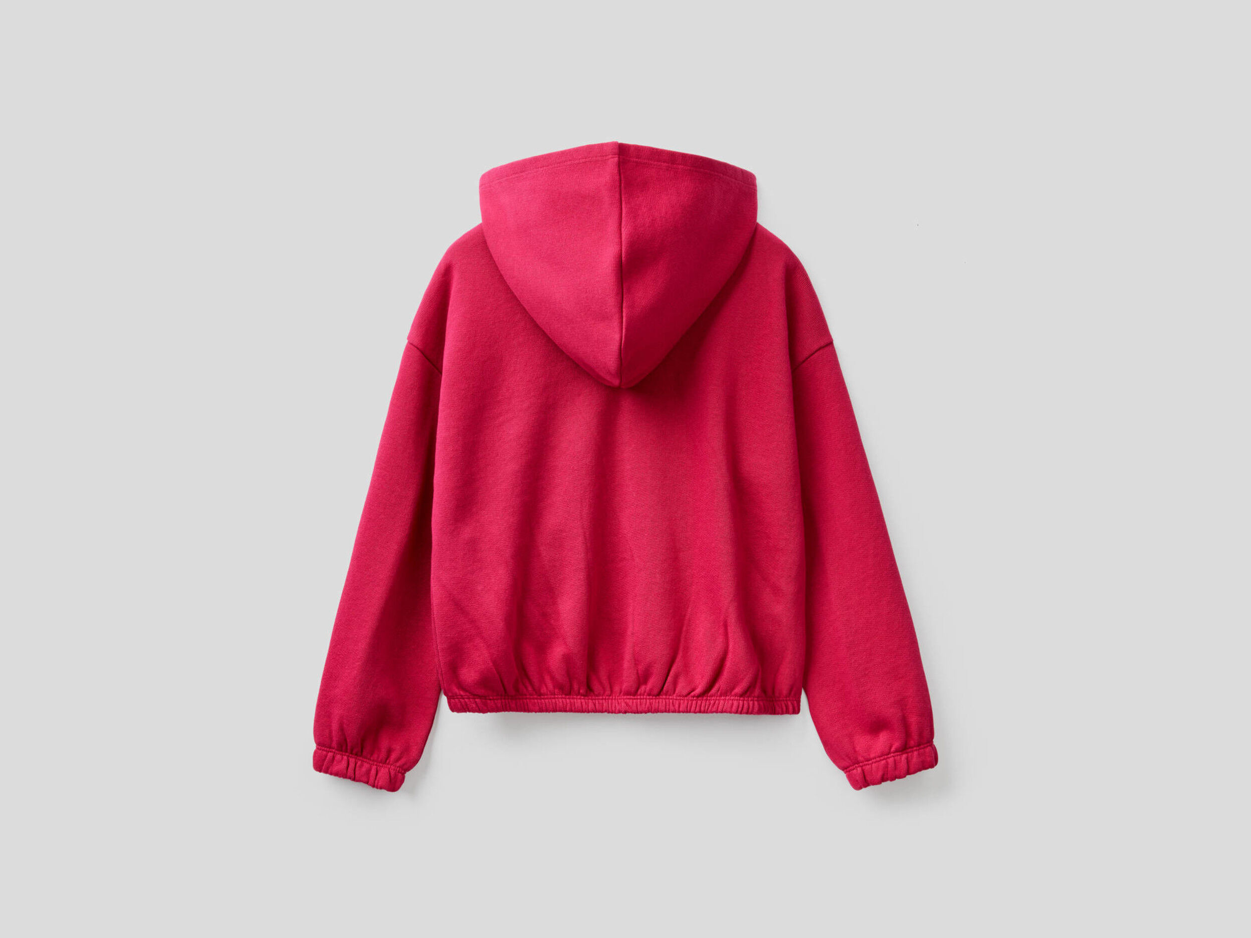100 cotton cropped hoodie