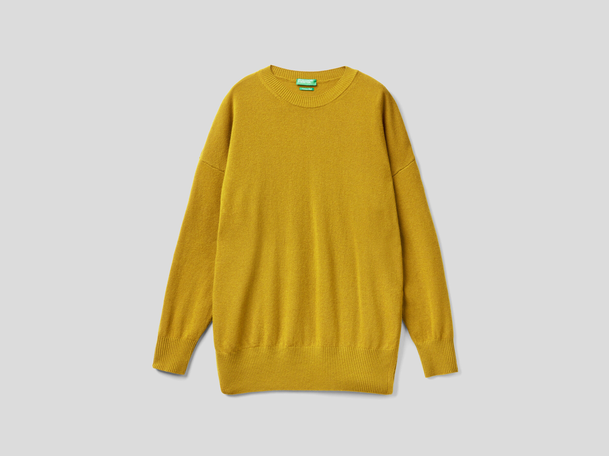 Yellow oversized sweater online